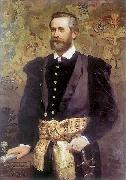 Henryk Siemiradzki Portrait of Ludwik Wodzicki Spain oil painting artist
